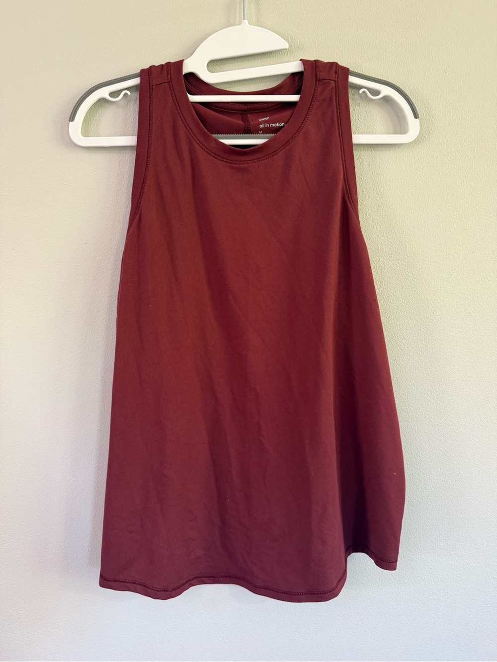 all in motion Women's Wine Red Sleeveless Tank